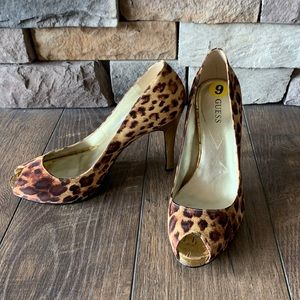 Guess Cheetah Print Pumps